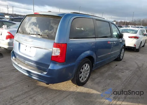 2011 Chrysler Town & Country Touring-L из США, поврежденный, VIN 2A4RR8DG3BR799777